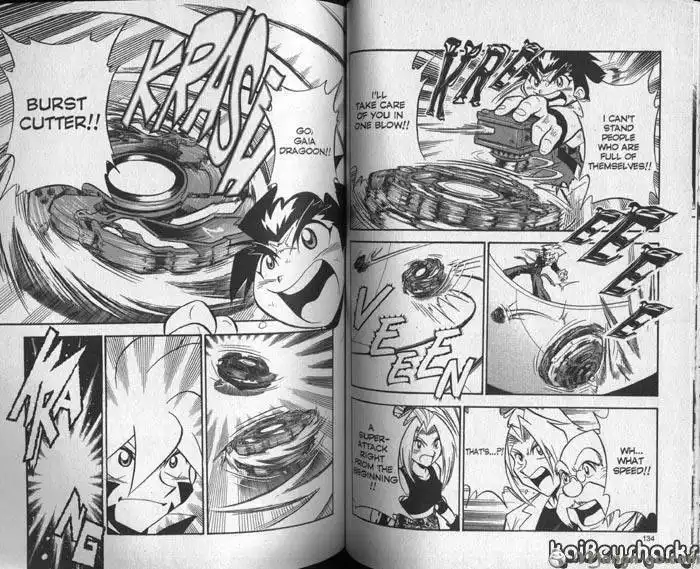 Bakuden Shoot Beyblade Chapter 10.4 4